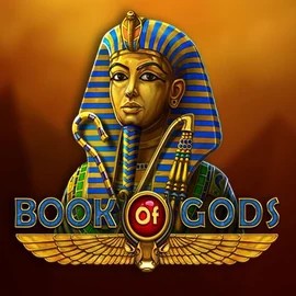 Book of Gods logo – Slots by BF Games at Seven Casino