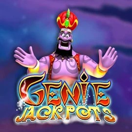 Genie Jackpots by Blueprint Gaming, showcased at sevens.co.at – game logo