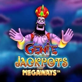 Genie Jackpots Megaways game by Blueprint Gaming – logo hosted on Seven Casino