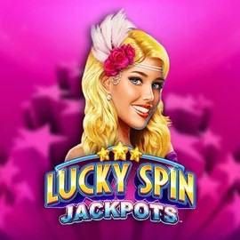 Lucky Spin Jackpots logo by Novomatic Seven Casino