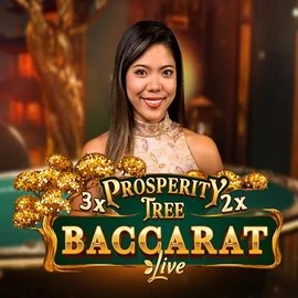 Prosperity Tree Baccarat logo – Live Casino by Evolution at Seven Casino